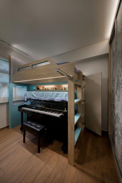 Yishun Ring Road, Starry Homestead, Modern, Living Room, HDB, Leisure Activities, Music, Musical Instrument, Piano, Appliance, Electrical Device, Oven