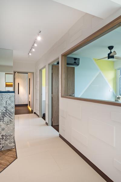 Edgedale Plains, ELPIS Interior Design, Contemporary, HDB, White Board