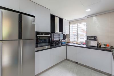 Upper Bukit Timah View, MET Interior, Modern, Bathroom, Condo, Appliance, Electrical Device, Oven, Door, Sliding Door, Microwave, Triangle