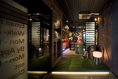 Boon Siew D'sign Showroom, Boonsiew D'sign, Industrial, Commercial, Cove Light, Wood Floor, Sool