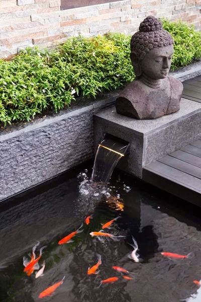 Pavillion Circle, Boonsiew D'sign, Contemporary, Garden, Landed, Statue, Pond, Fish, Tomb