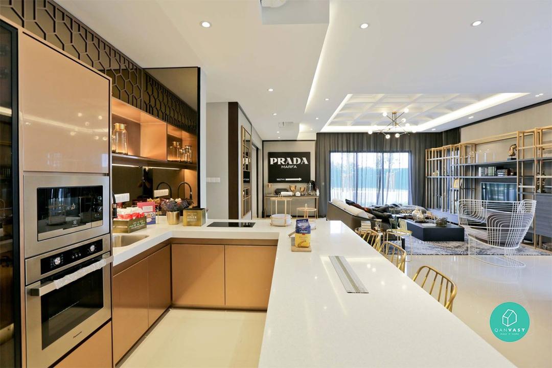 Wet and dry kitchen ideas Malaysia 3