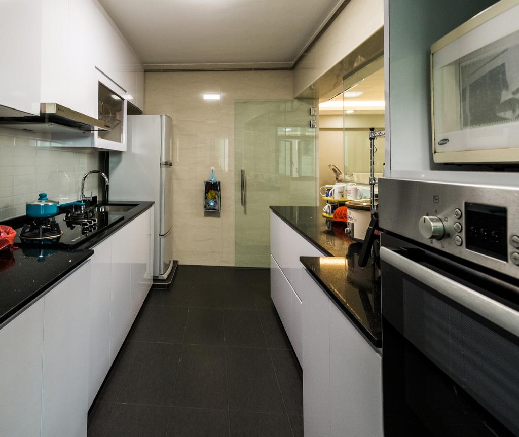 Contemporary, HDB, Jurong West Street 64, Interior Designer, Tab Gallery, Appliance, Electrical Device, Oven, Microwave