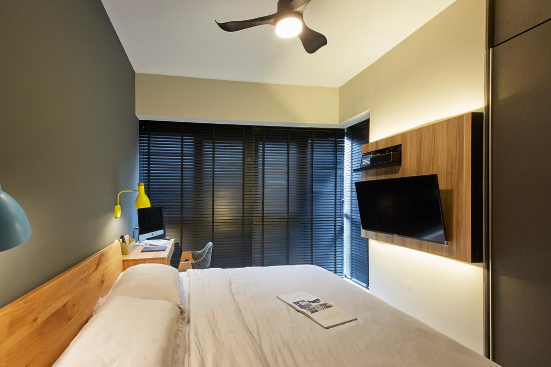Lakeville, Carpenters 匠, Contemporary, Bedroom, Condo, Plywood, Wood, Indoors, Interior Design, Room