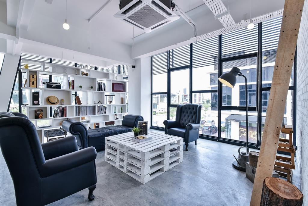 The Editor Hair Salon (First Floor), Commercial, Interior Designer, Surface R Sdn. Bhd., Industrial, Couch, Furniture, Chair, Indoors, Interior Design