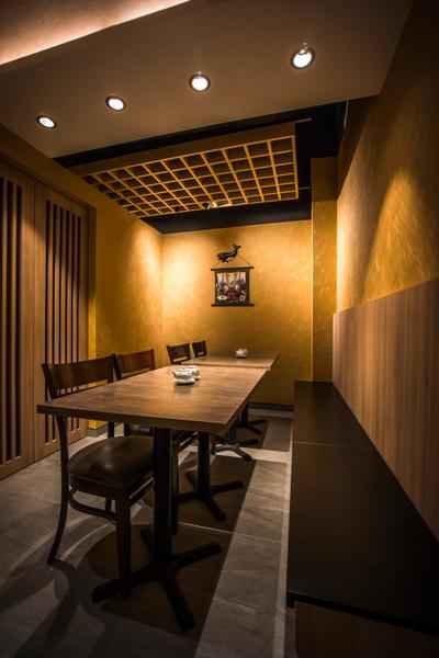Hakumai, Flo Design, Contemporary, Commercial, Dining Table, Furniture, Table, Dining Room, Indoors, Interior Design, Room, Conference Room, Meeting Room