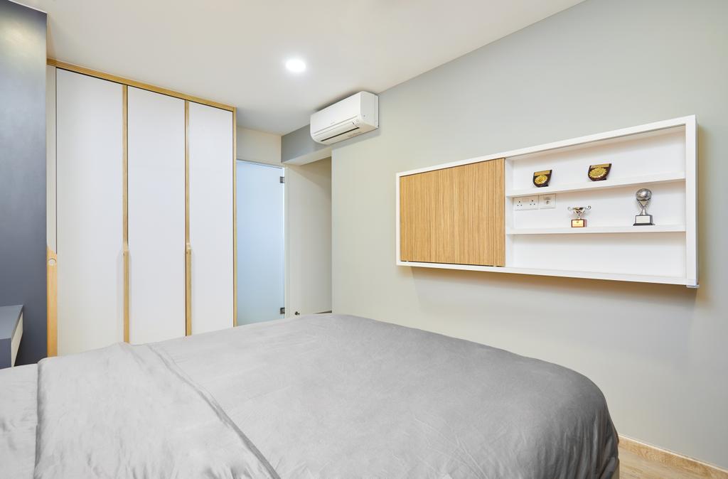 Contemporary, HDB, Bedroom, Yishun, Interior Designer, The Local INN.terior 新家室
