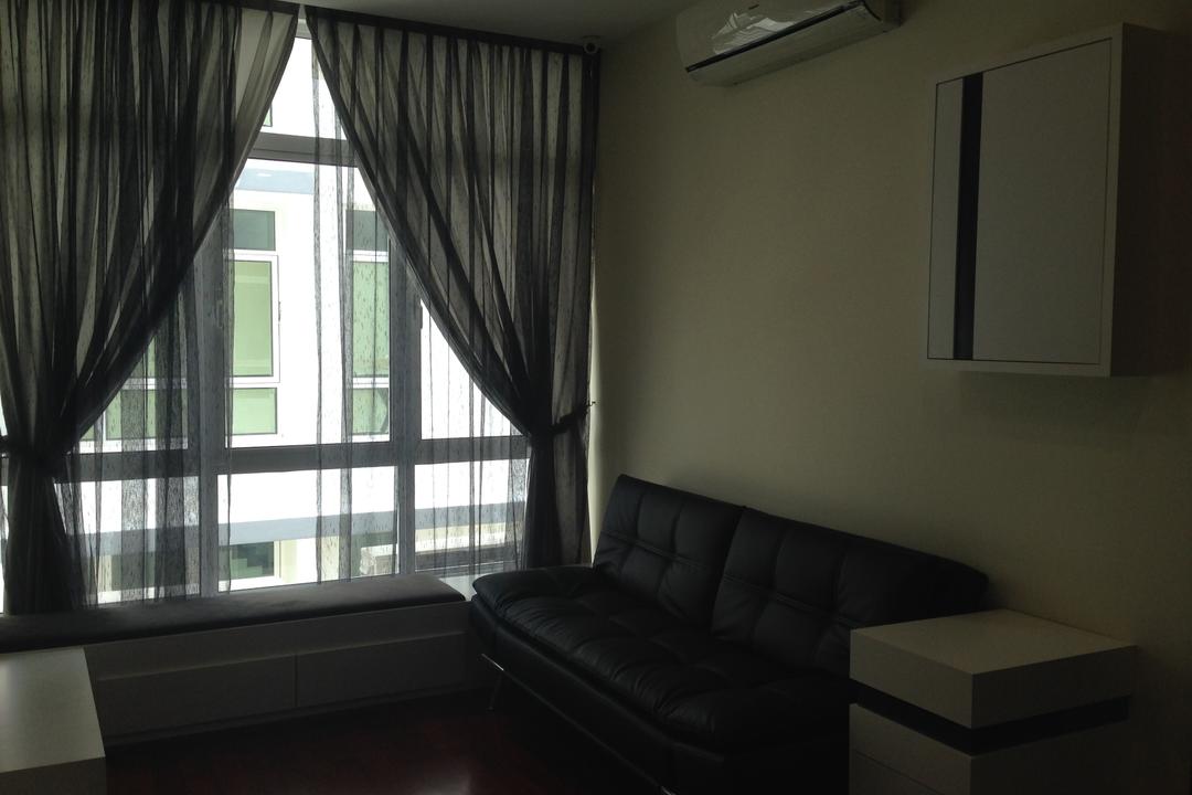 Kinrara Residence, Selangor, Trivia Group Sdn. Bhd., Modern, Landed, Curtain, Home Decor, Couch, Furniture, Bedroom, Indoors, Interior Design, Room