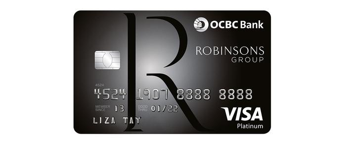 Robinsons The Heeren OCBC Robinsons Card