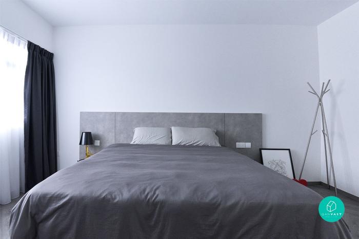 Monochrome-Home-Bedroom