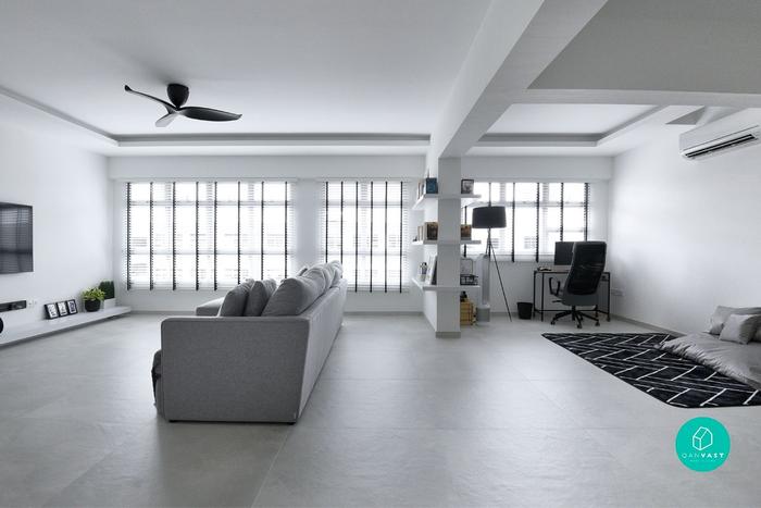 Monochrome-Home-Living Room