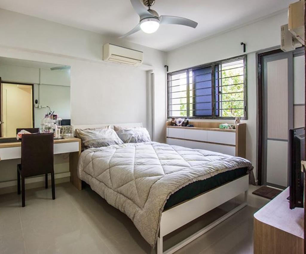 Contemporary, HDB, Bedroom, Jurong West Street 52, Interior Designer, Flo Design