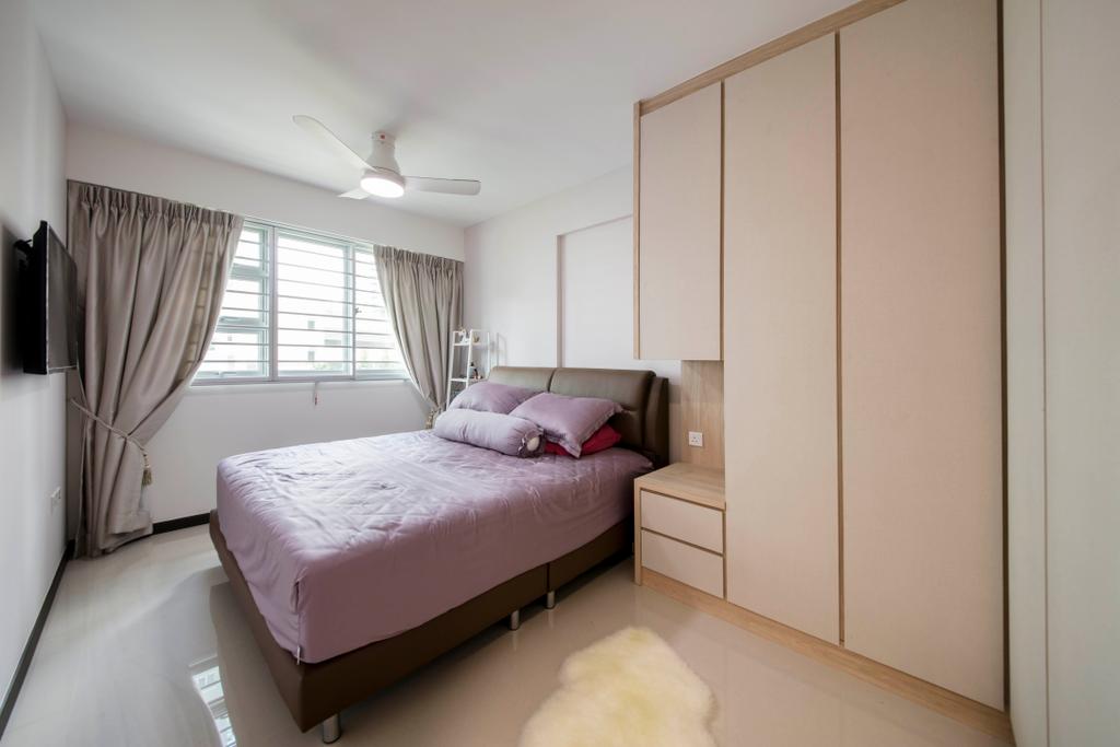 Modern, HDB, Bedroom, Telok Blangah Heights, Interior Designer, Starry Homestead