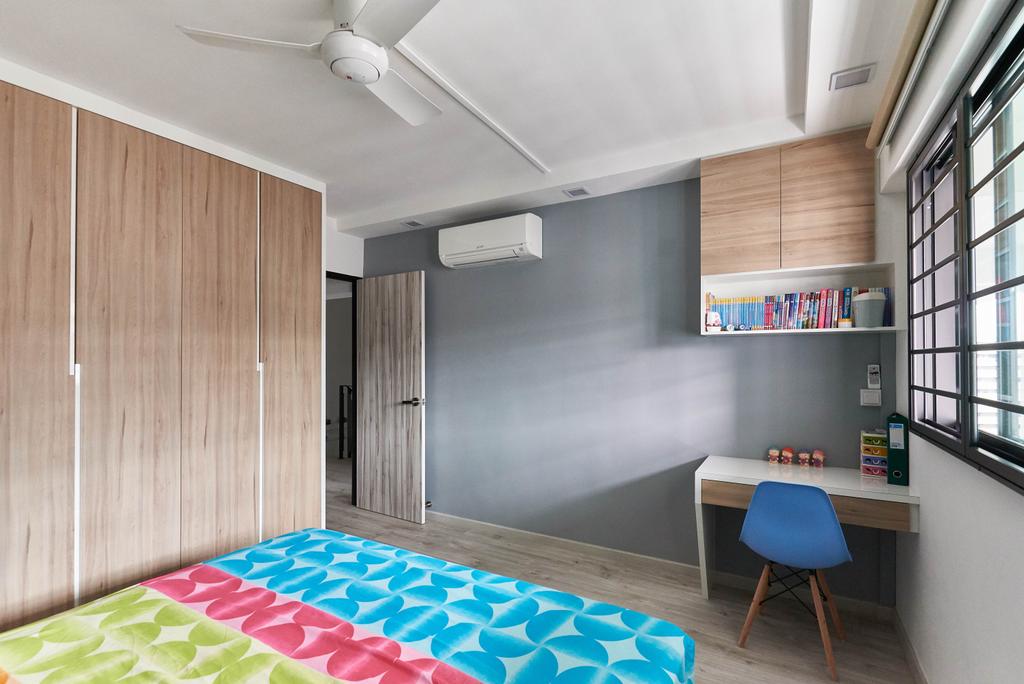 Contemporary, HDB, Bedroom, Yishun Street 61, Interior Designer, Team Interior Design
