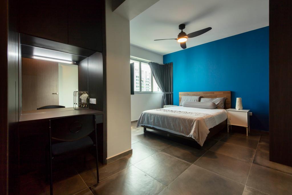Contemporary, HDB, Bedroom, Ang Mo Kio Street 51, Interior Designer, Posh Living Interior Design