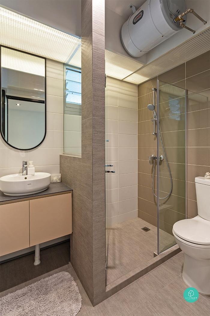 Toa Payoh HDB designed by Habit - Bathroom