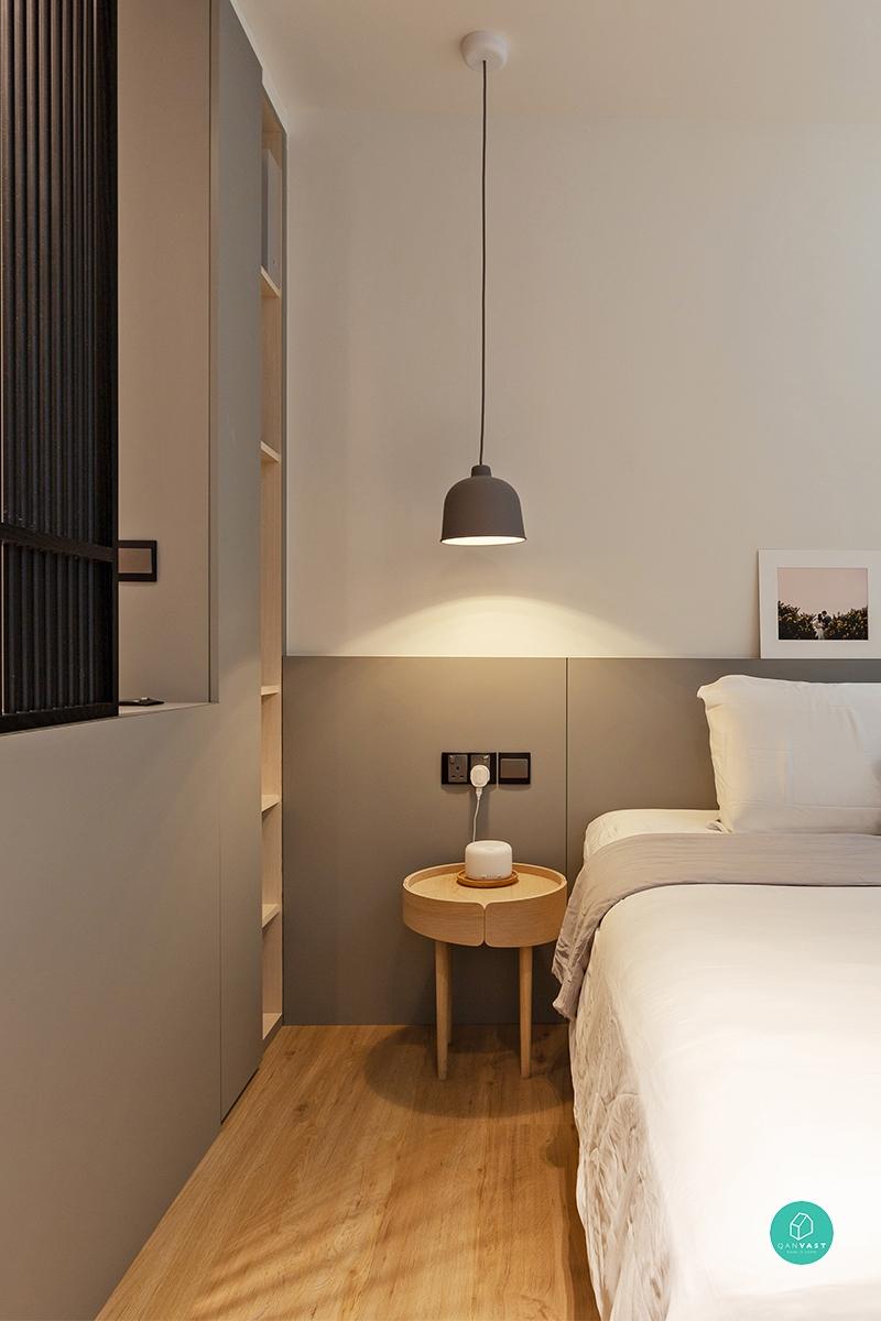 Toa Payoh HDB designed by Habit - Bedside