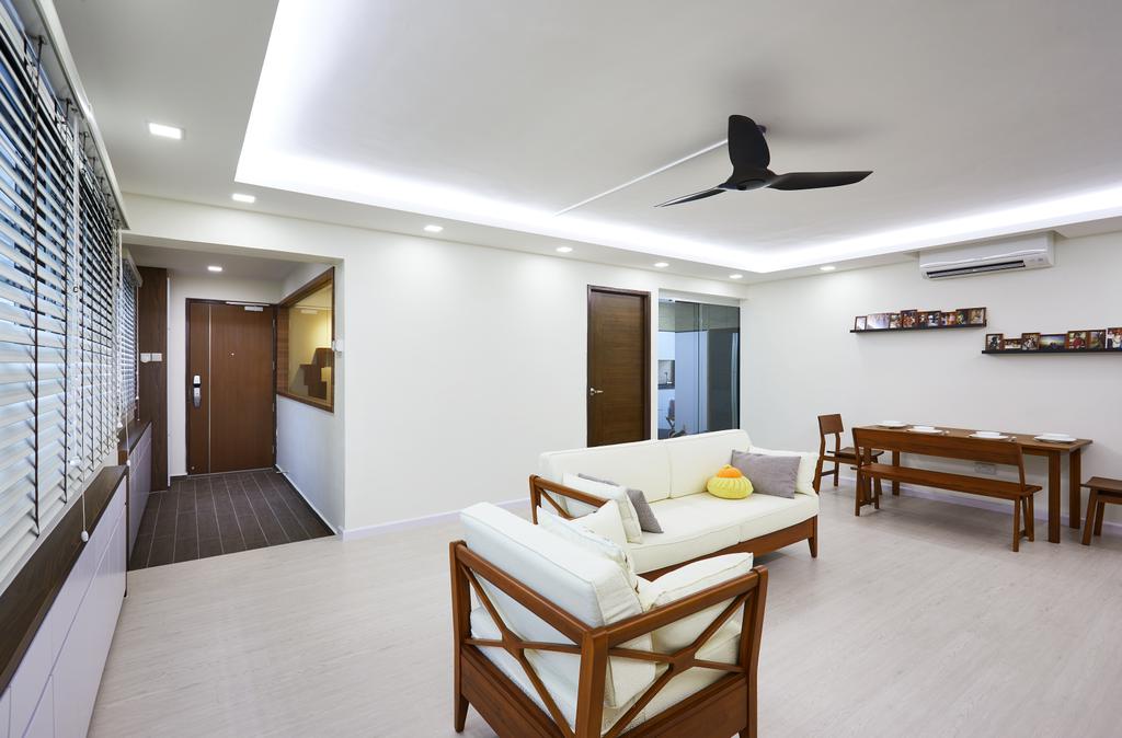 Contemporary, HDB, Living Room, Jurong West, Interior Designer, Design 4 Space