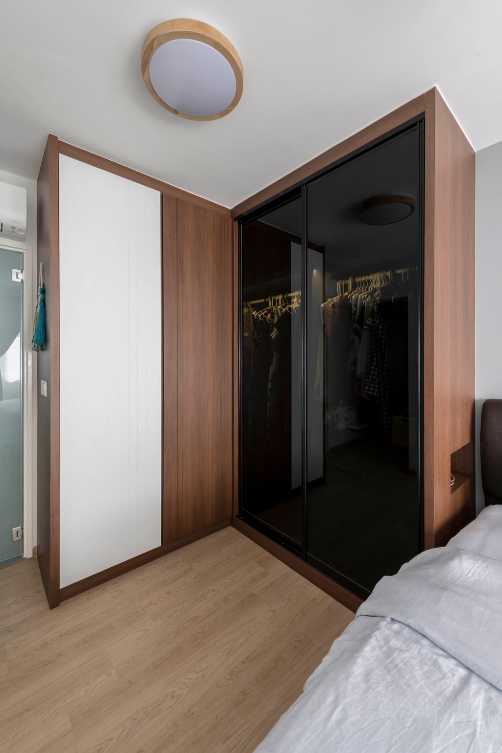 Scandinavian, HDB, Bedroom, Bukit Batok Avenue 8, Interior Designer, Meter Square