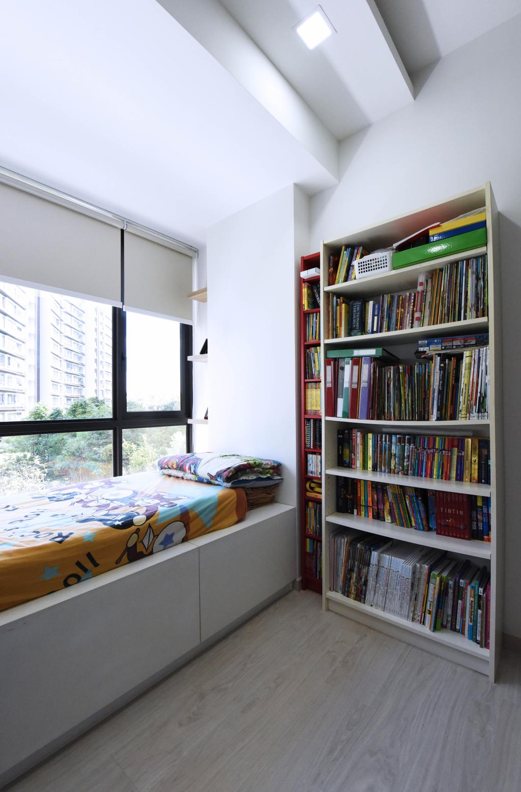 Contemporary, HDB, Bedroom, Pasir Ris, Interior Designer, Starry Homestead