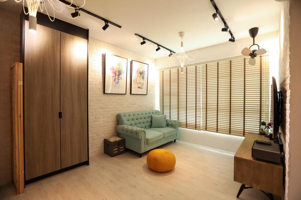 HDB, Living Room, Boon Lay, Interior Designer, Apartment