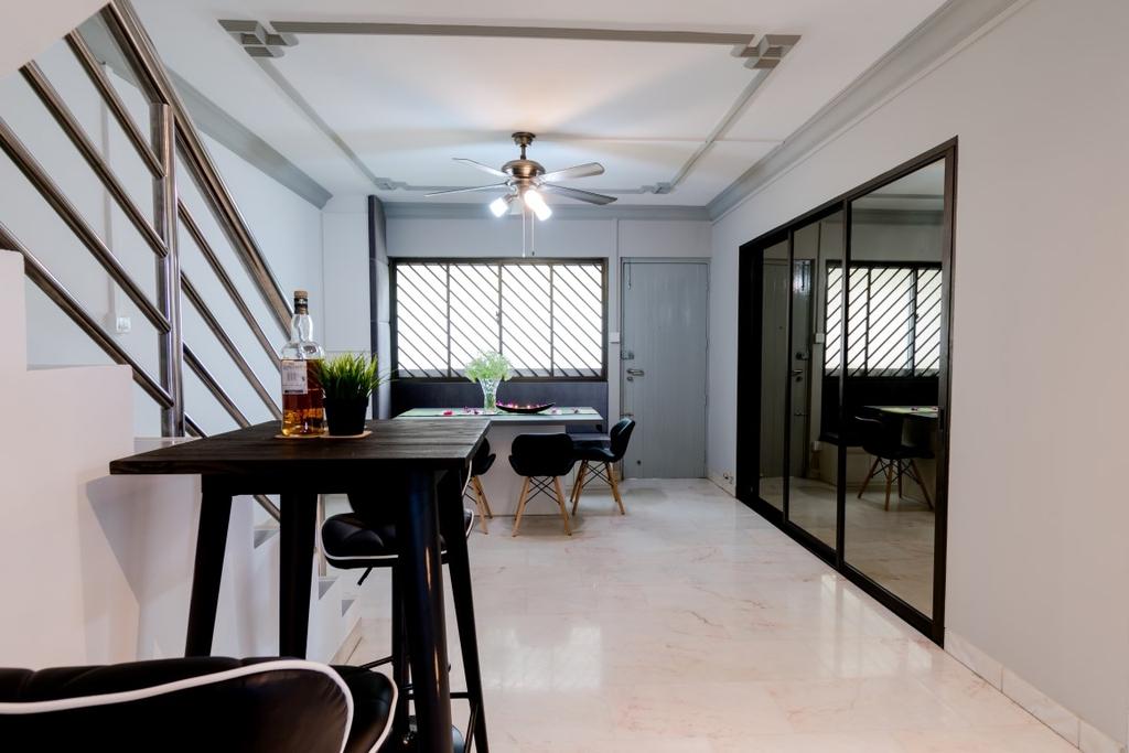 Modern, HDB, Dining Room, Tampines Avenue 5, Interior Designer, Yang's Inspiration Design
