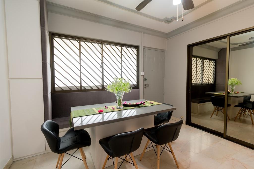 Modern, HDB, Dining Room, Tampines Avenue 5, Interior Designer, Yang's Inspiration Design
