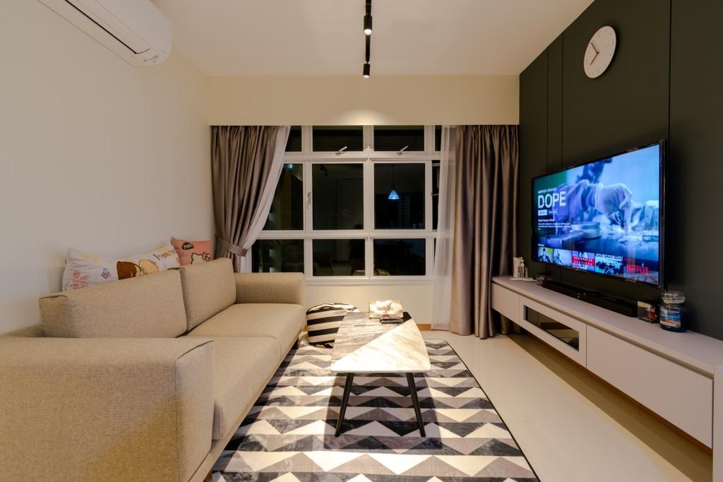 Modern, HDB, Living Room, Bukit Batok West Avenue 6, Interior Designer, Yang's Inspiration Design