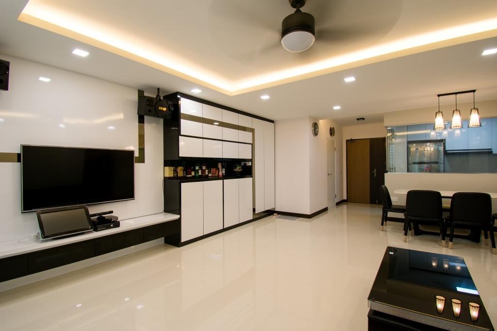 Modern, HDB, Living Room, Bukit Batok West Avenue 6, Interior Designer, Yang's Inspiration Design
