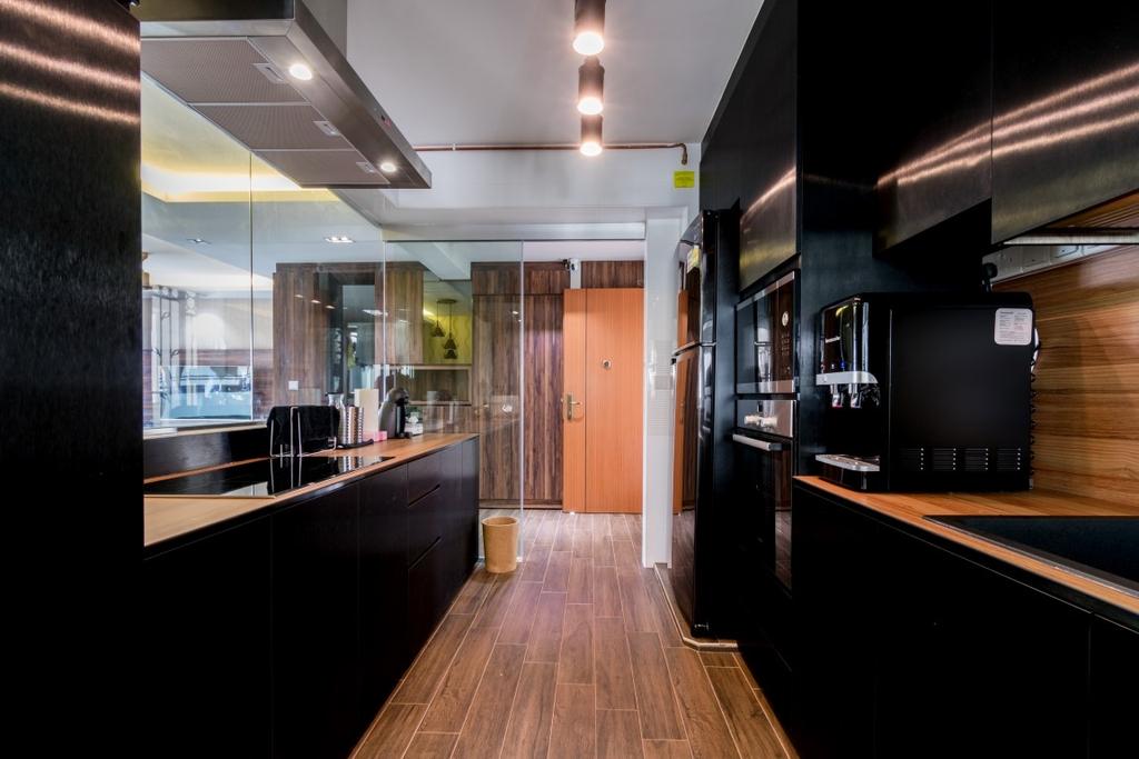 Modern, HDB, Kitchen, Ghim Moh Link, Interior Designer, Yang's Inspiration Design