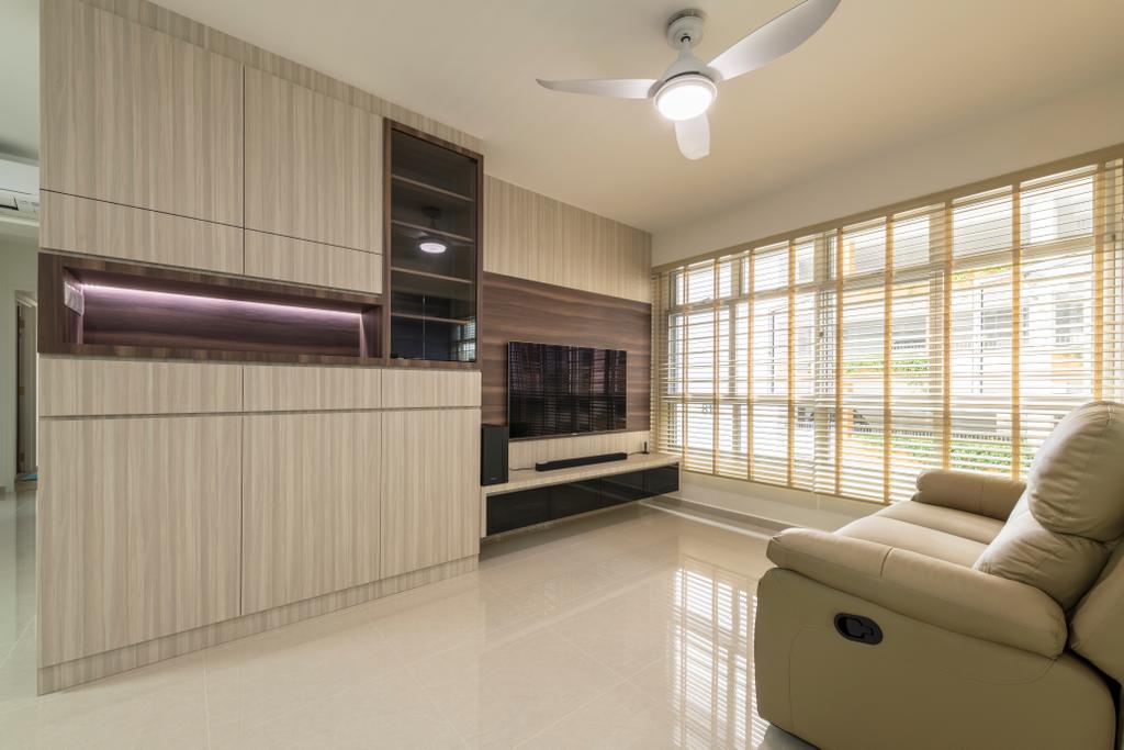 Contemporary, HDB, Living Room, Choa Chu Kang Avenue 7, Interior Designer, Starry Homestead