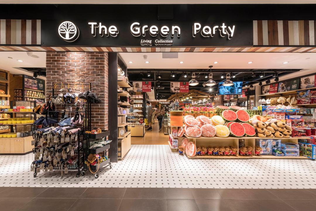 The Green Party @ Plaza Singapura | Interior Design & Renovation