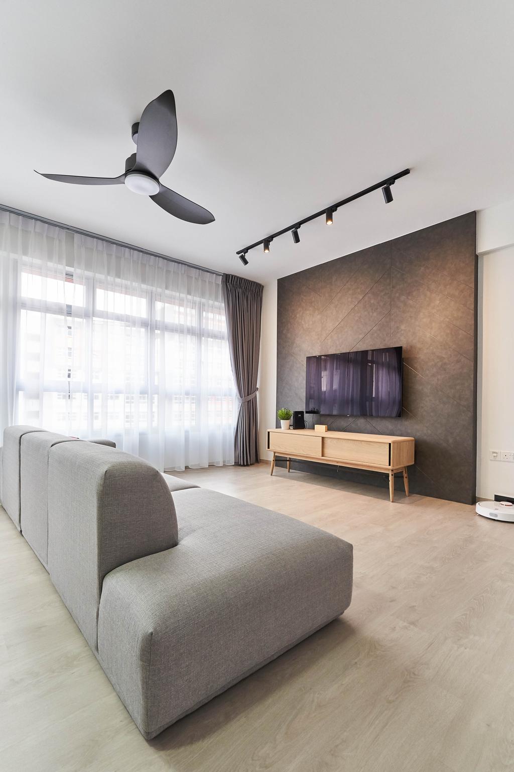 Contemporary, HDB, Living Room, Bukit Batok West Avenue 8, Interior Designer, Zenith Arc