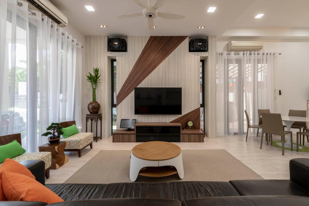 Contemporary, Landed, Living Room, Joo Chiat Avenue, Interior Designer, Dyel Design
