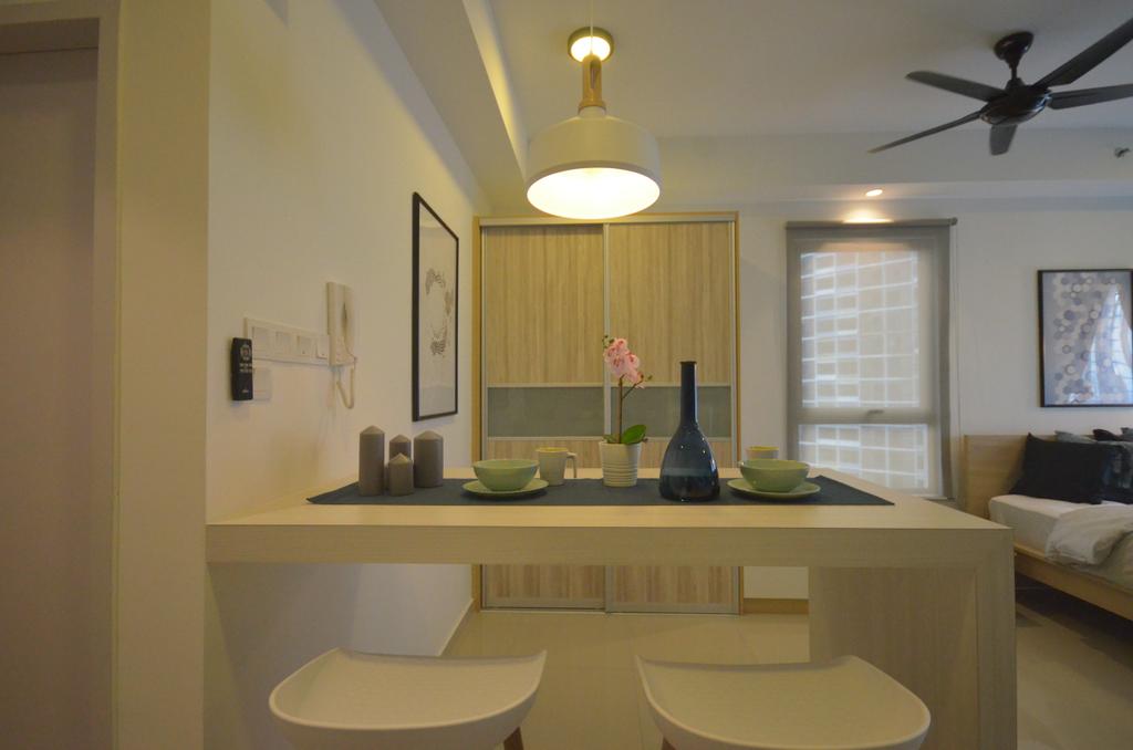 Scandinavian, Apartment, i-SOHO, Selangor, Interior Designer, Anwill Design Sdn Bhd