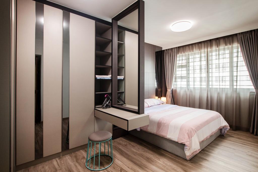 Contemporary, HDB, Bedroom, Sumang Lane, Interior Designer, Space Atelier