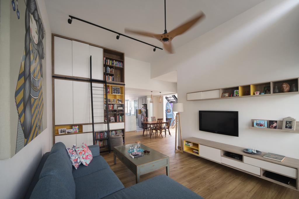 Contemporary, Condo, Living Room, Hillview Avenue, Interior Designer, Fuse Concept