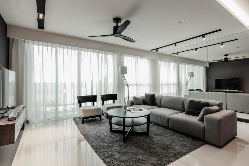 Contemporary, HDB, Living Room, Bukit Batok West Avenue 6, Interior Designer, Icon Interior Design