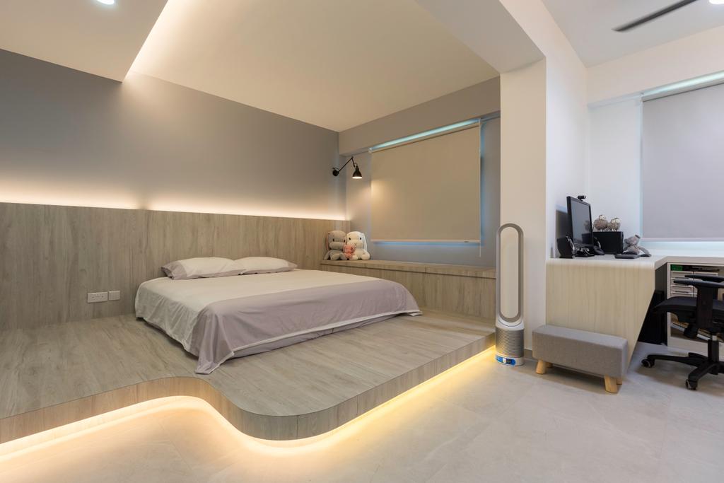 Contemporary, HDB, Bedroom, Canberra Crescent, Interior Designer, D5 Studio Image