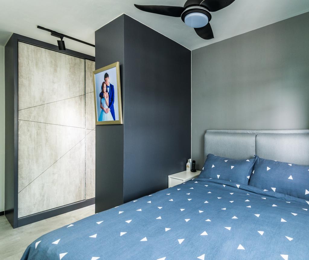 Contemporary, HDB, Bedroom, Yung Kuang Road, Interior Designer, Aria Home