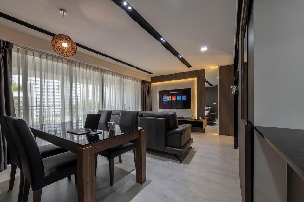 Contemporary, HDB, Living Room, Toa Payoh Lorong 1A, Interior Designer, Zenith Arc