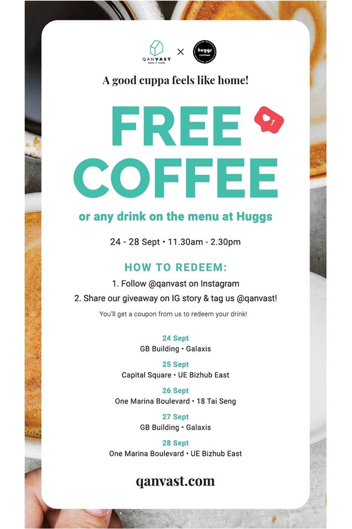 Coffee Giveaway in Collaboration with Huggs