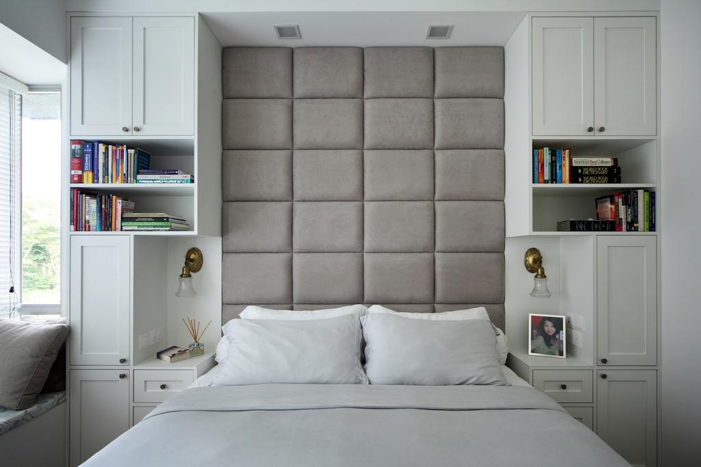 Contemporary, Condo, Bedroom, Bukit Timah Road, Interior Designer, Black N White Haus
