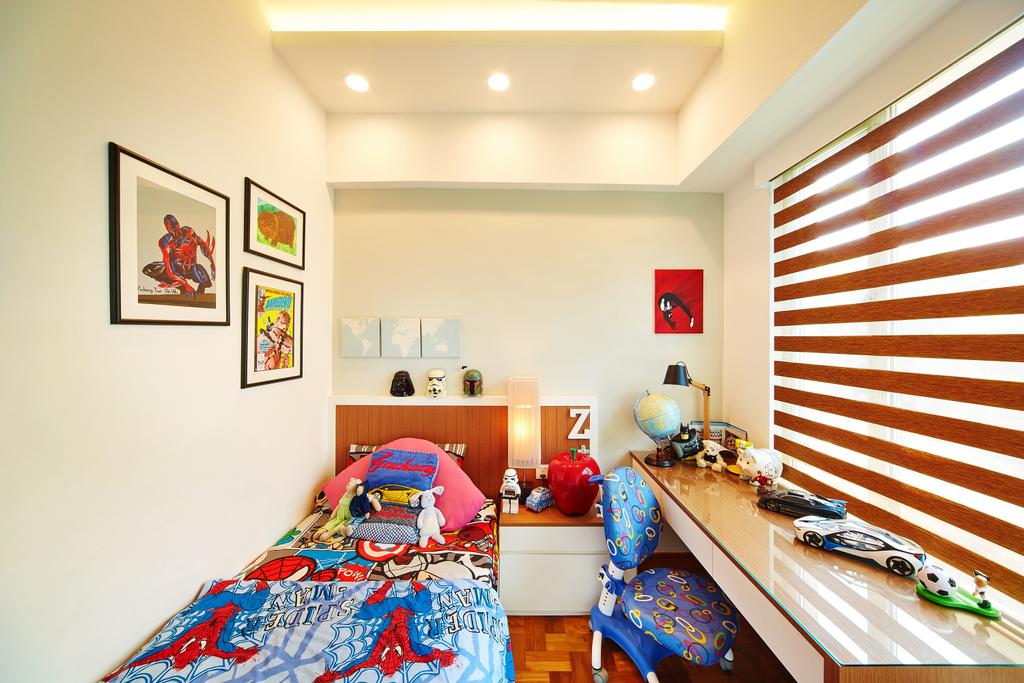 Condo, Bedroom, Bukit Timah Road, Interior Designer, Black N White Haus