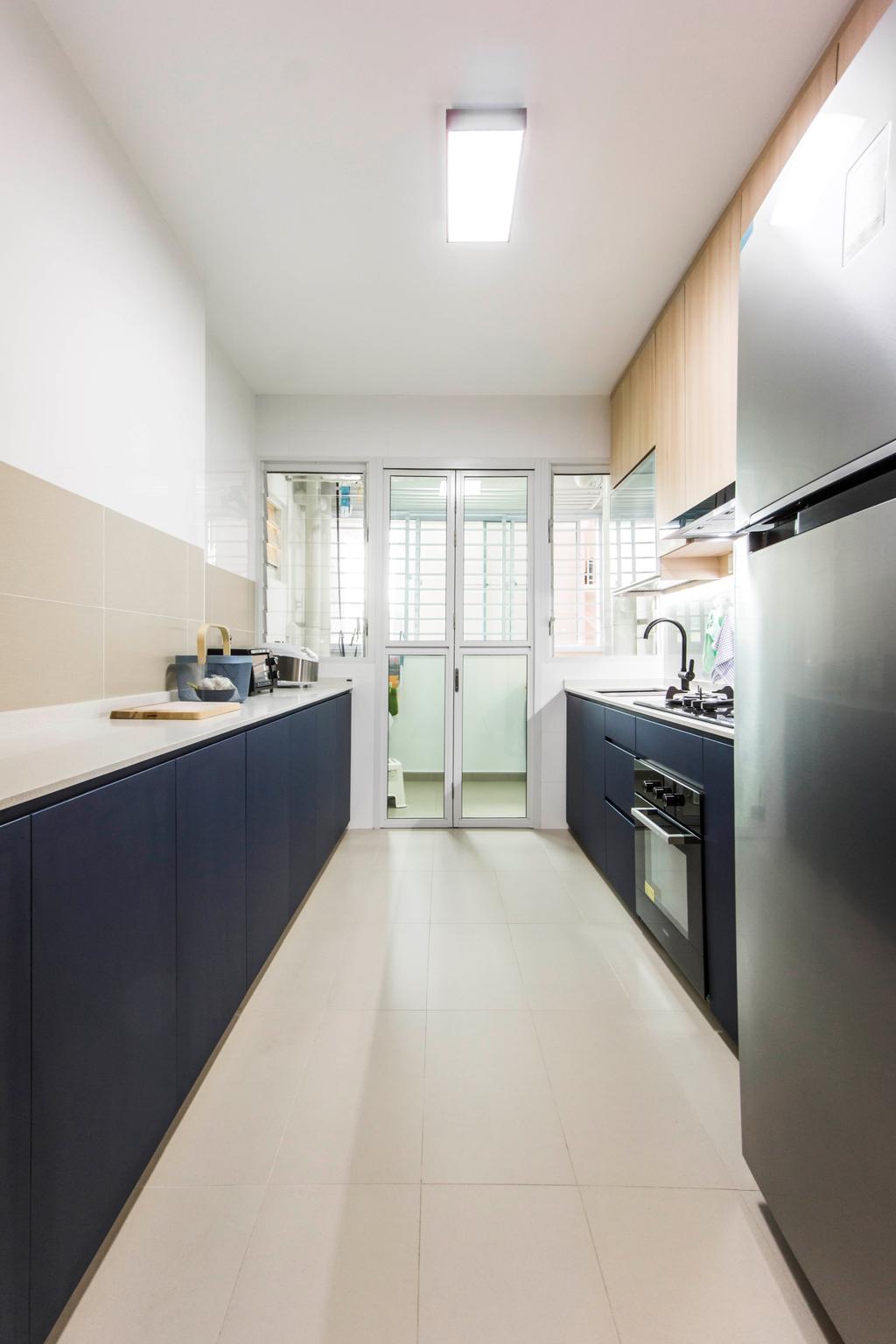 Contemporary, HDB, Kitchen, Bukit Batok West Avenue 6, Interior Designer, Flo Design