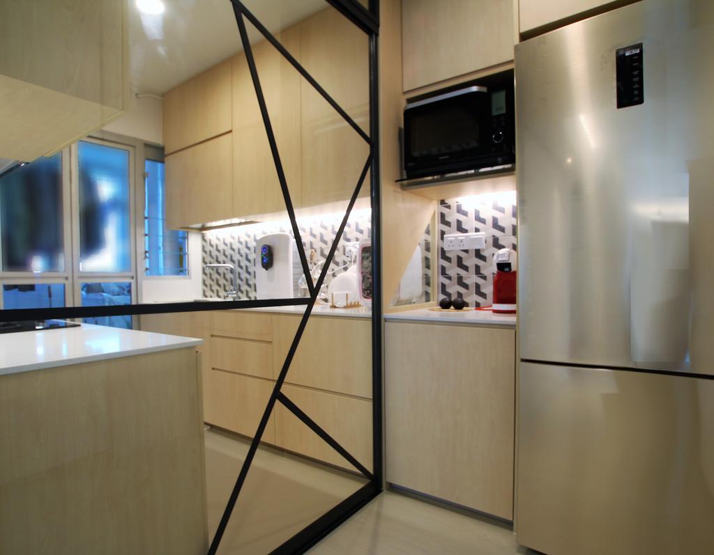 Contemporary, HDB, Kitchen, Telok Blangah, Interior Designer, Intrigue-d Design Consultancy