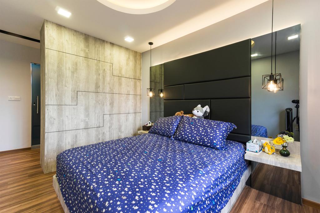 Contemporary, HDB, Bedroom, Bukit Batok West Avenue 8, Interior Designer, Flo Design
