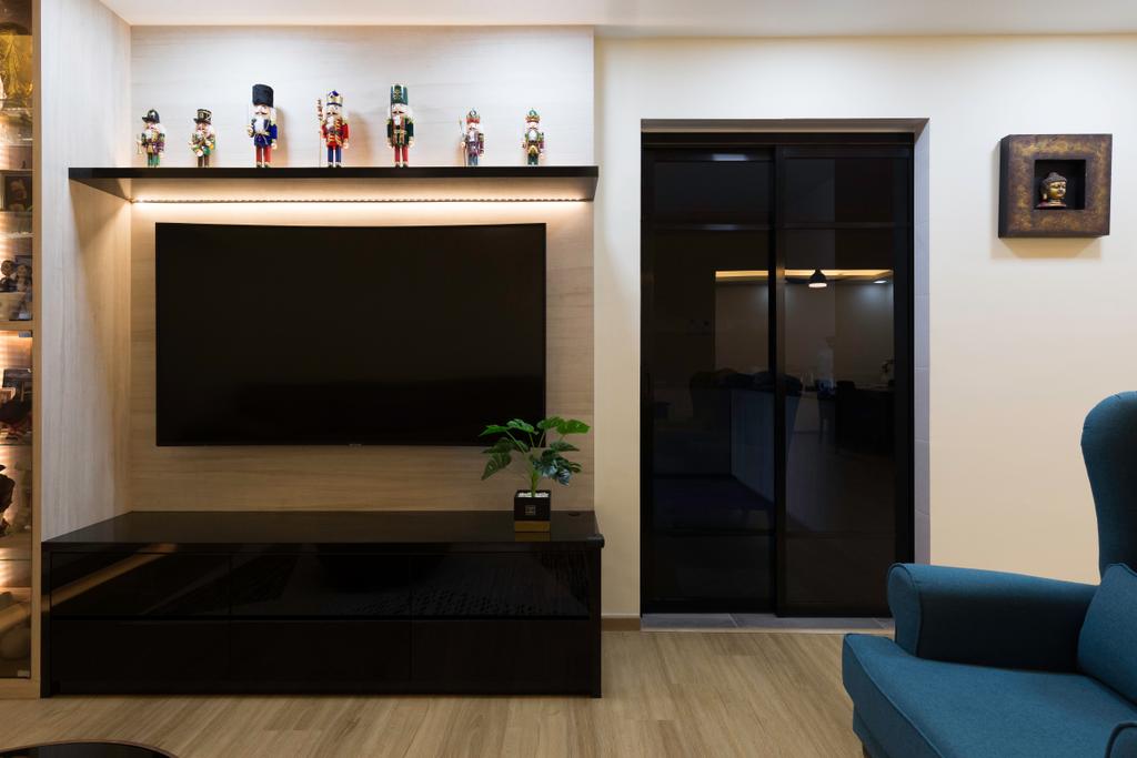Contemporary, HDB, Living Room, Choa Chu Kang Avenue 4, Interior Designer, Tab Gallery