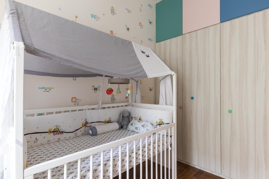 Gardenvista, Space Define Interior, Contemporary, Bedroom, Condo, Crib, Nursery, Cot, Kids Room, Kids Room