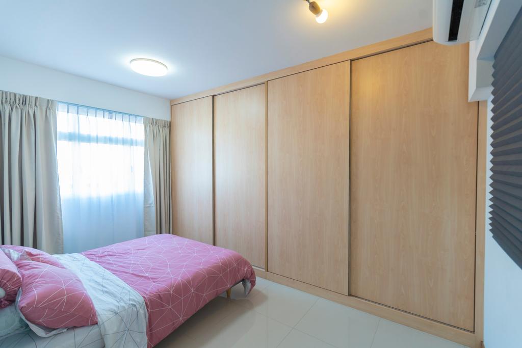 Contemporary, HDB, Bedroom, Bukit Batok, Interior Designer, Renex Interior